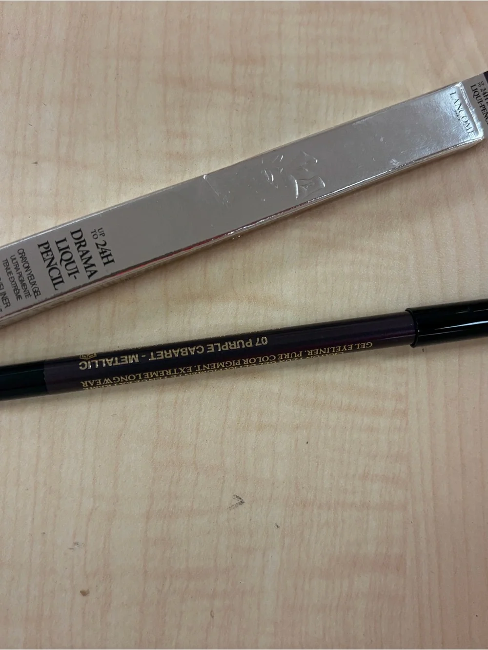 Lancome ~ Up to 24H Drama Liqui-Pencil Gel Eyeliner ~ #07 Purple Cabaret ~ NIB